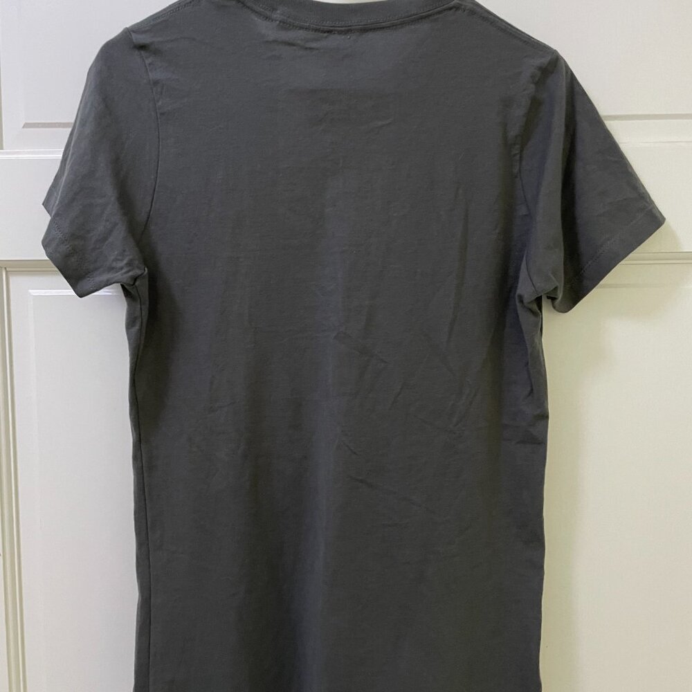 Box Lunch Women's Medium Pokemon Foil Icon Tee Shirt Charcoal Gray - Picture 5 of 5